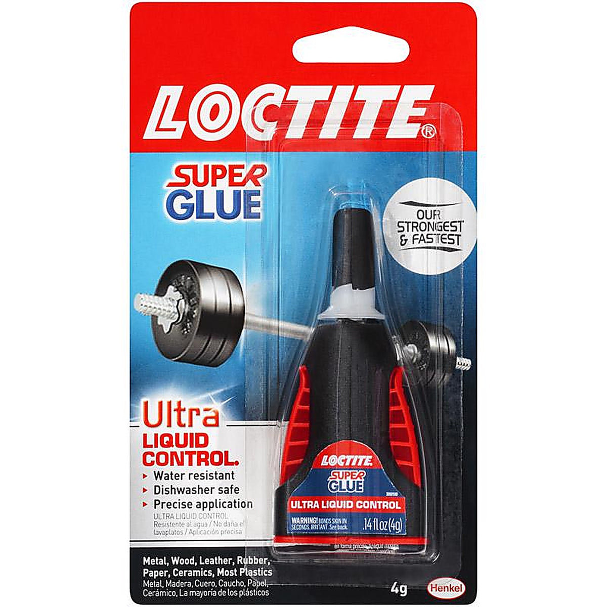 Loctite - 1647358 - Ultra Liquid Control High Strength Ethyl Cyanoacrylate Super Glue 4 gm