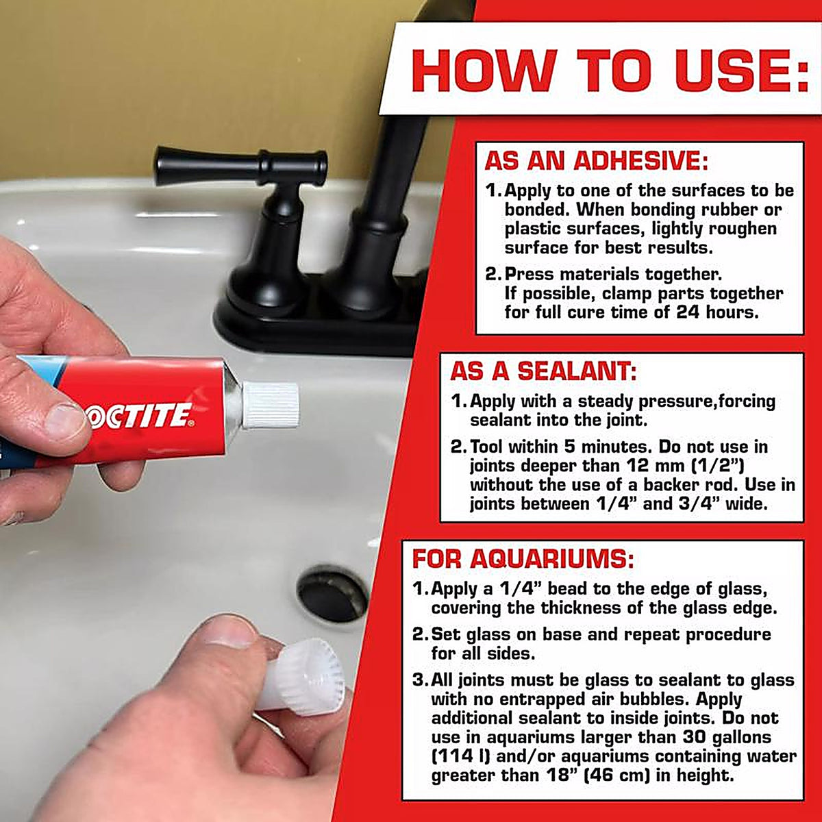 Loctite - 908570 - Clear Silicone Medium Strength Silicone All-Weather Adhesive 2.7 oz