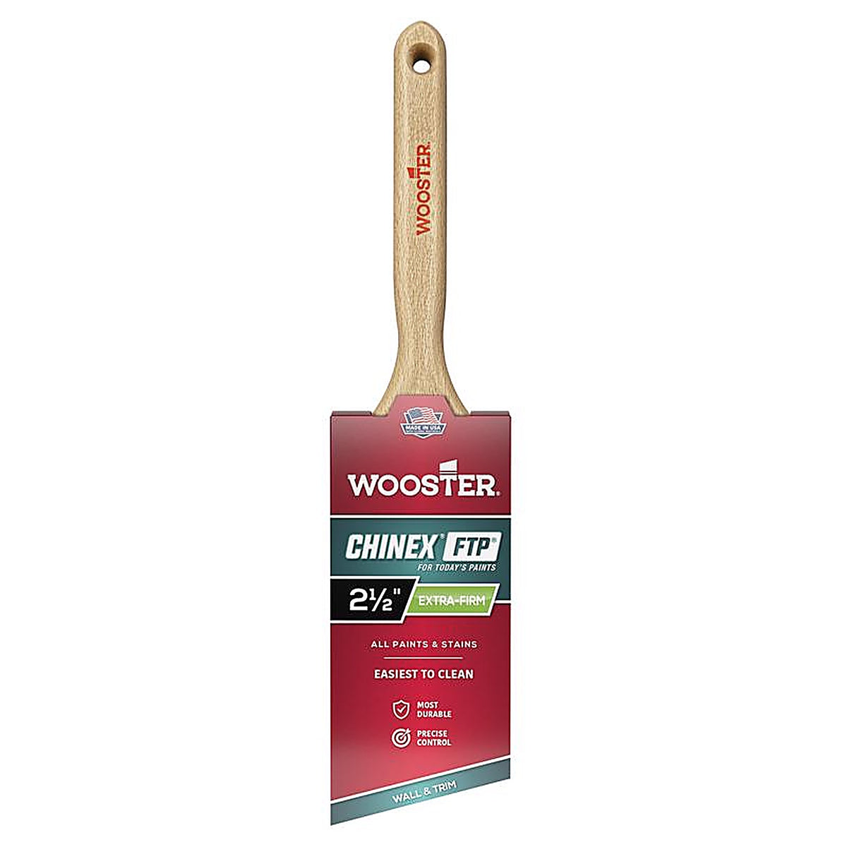 Wooster - 4410-21/2 - Chinex FTP 2 1/2 in. W Angle Paint Brush