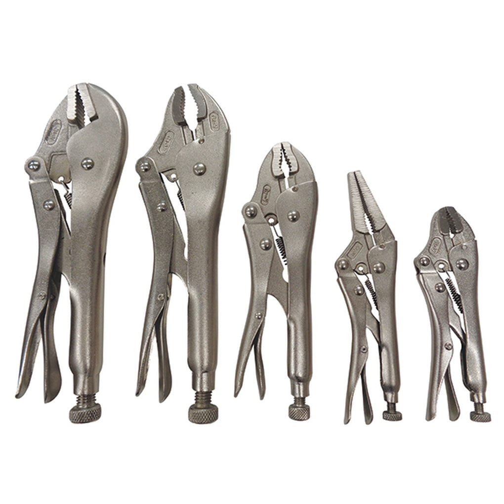 ATD - 15001 - 5 Pc. Locking Pliers Set