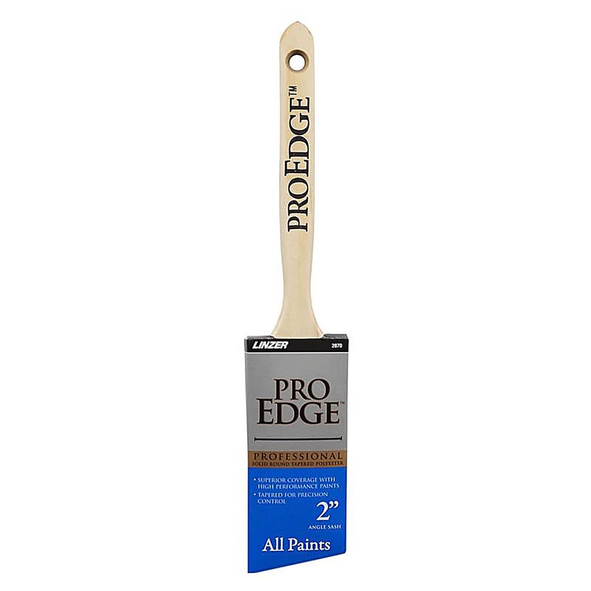 Linzer - 2870PIC0200 - Pro Impact 2 in. W Extra Soft Angle Trim Paint Brush