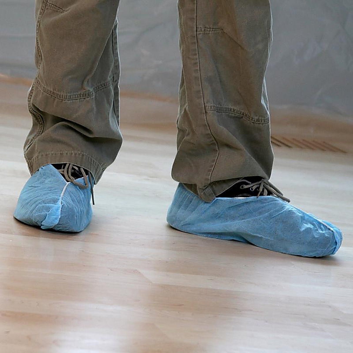 Trimaco - 54311 - Tyvek Polypropylene Shoe Guards Blue One Size Fits Most - 3/Pack