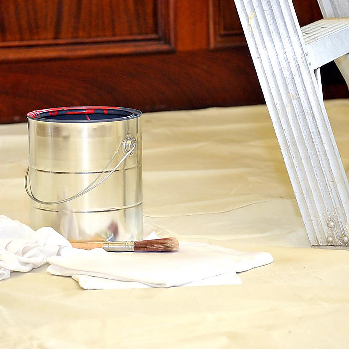 Trimaco - 80321 - Eliminator 9 W x 12 ft. L Butyl Coated Drop Cloth - 1/Pack