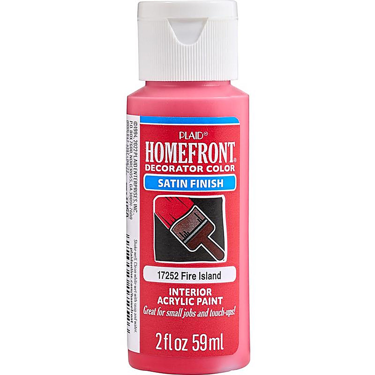 Homefront - 17252 - Satin Fire Island Hobby Paint 2 oz