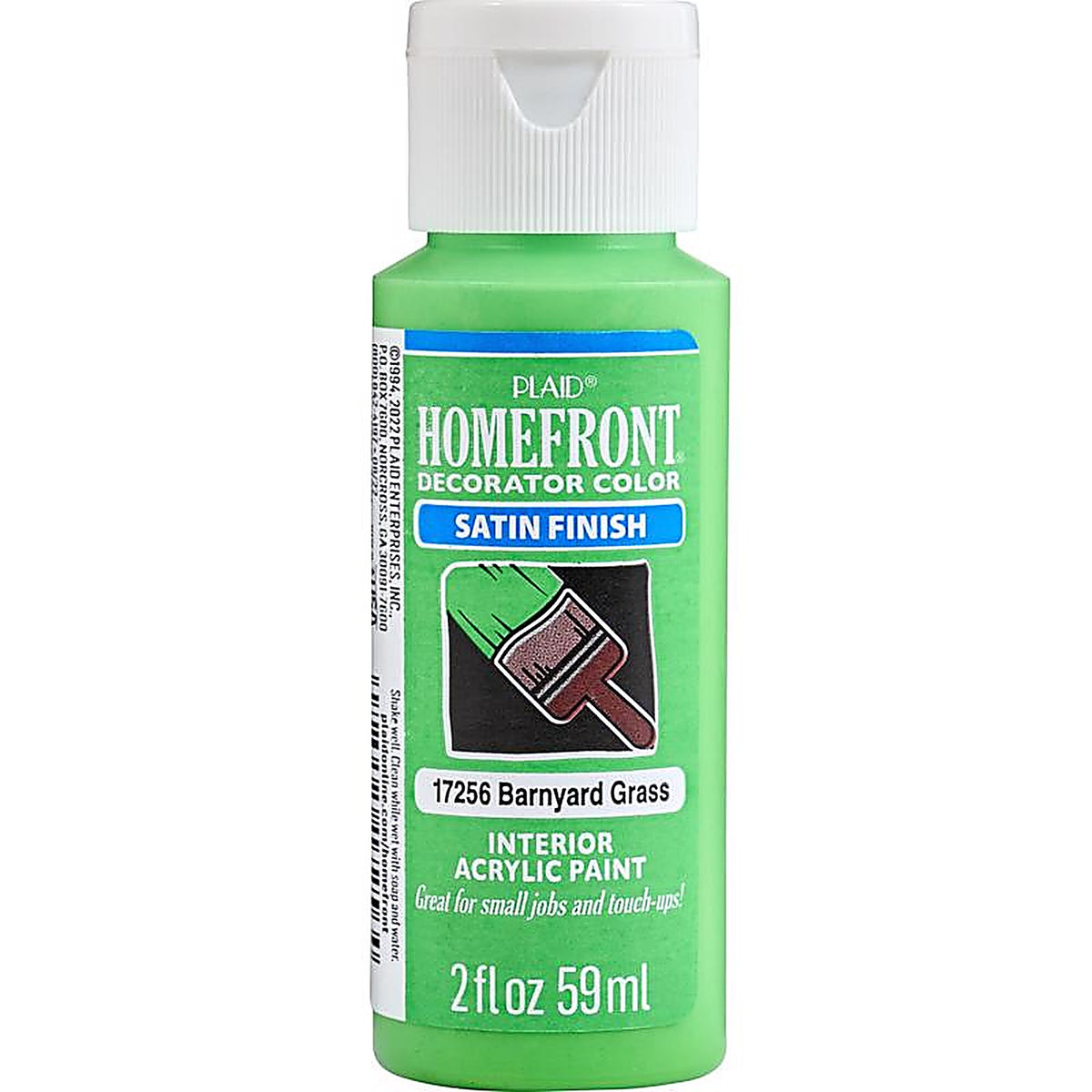 Homefront - 17256 - Satin Barnyard Grass Hobby Paint 2 oz