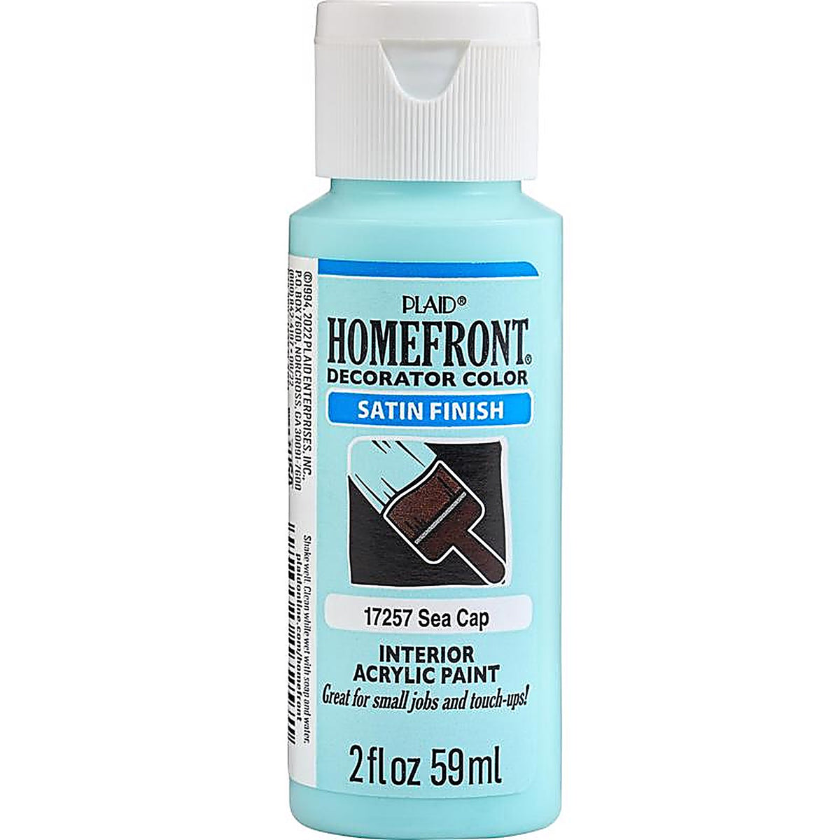 Homefront - 17257 - Satin Sea Cap Hobby Paint 2 oz