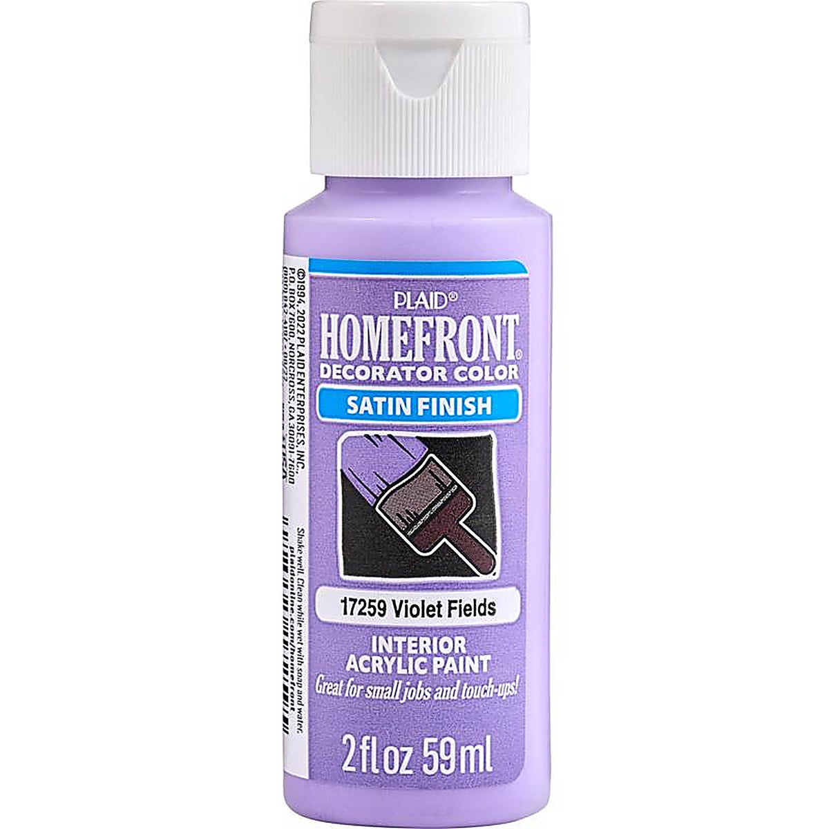 Homefront - 17259 - Satin Violet Fields Hobby Paint 2 oz