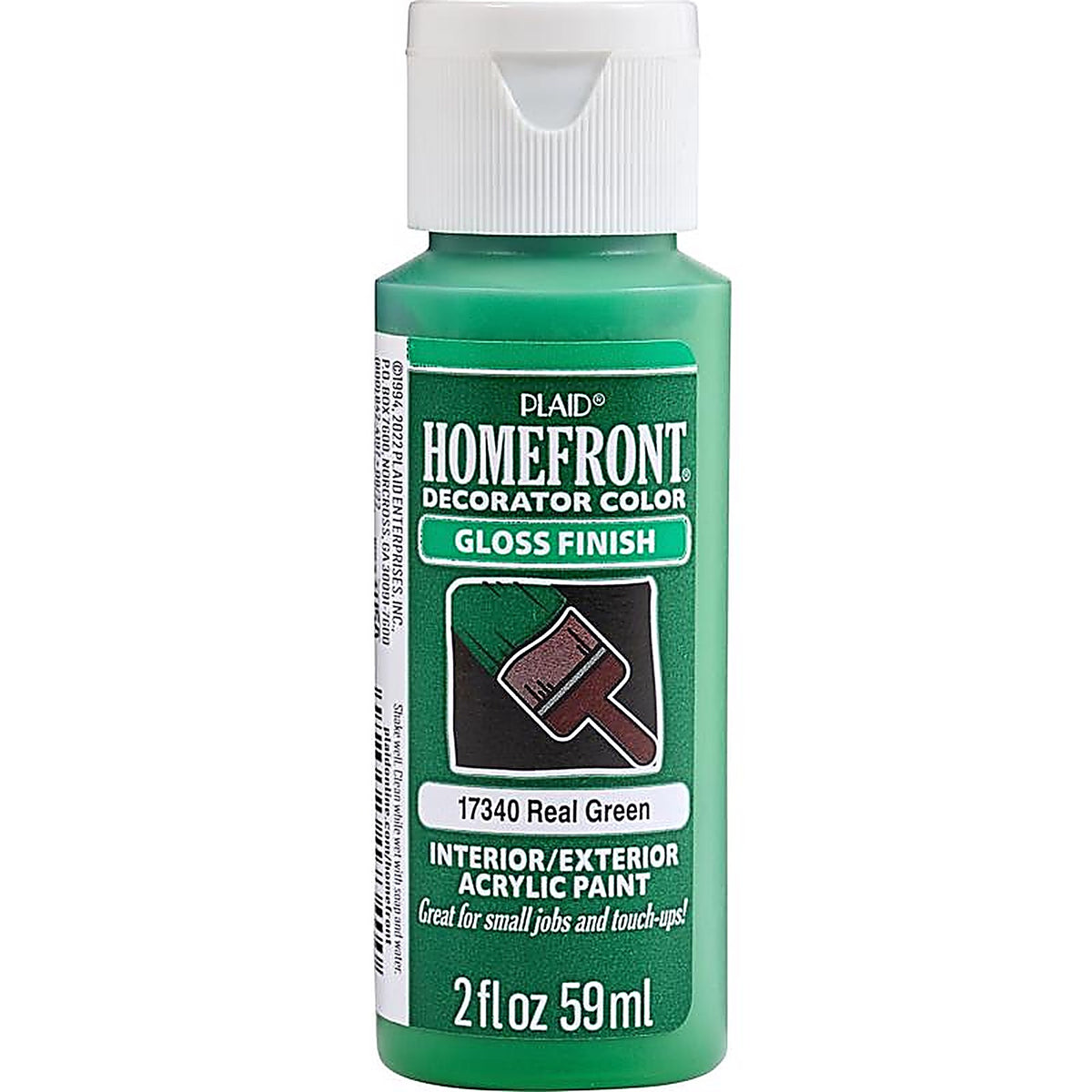 Homefront - 17340 - Gloss Real Green Hobby Paint 2 oz