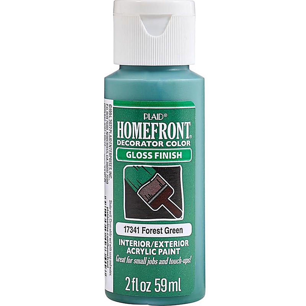 Homefront - 17341 - Gloss Forest Green Hobby Paint 2 oz