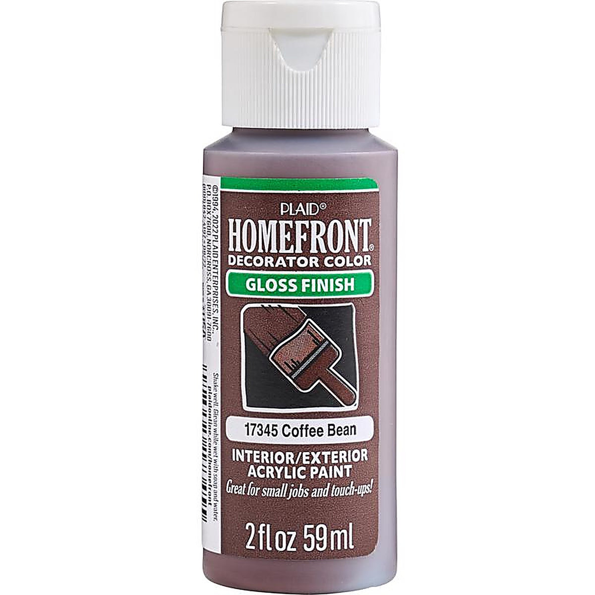 Homefront - 17345 - Gloss Coffee Bean Hobby Paint 2 oz