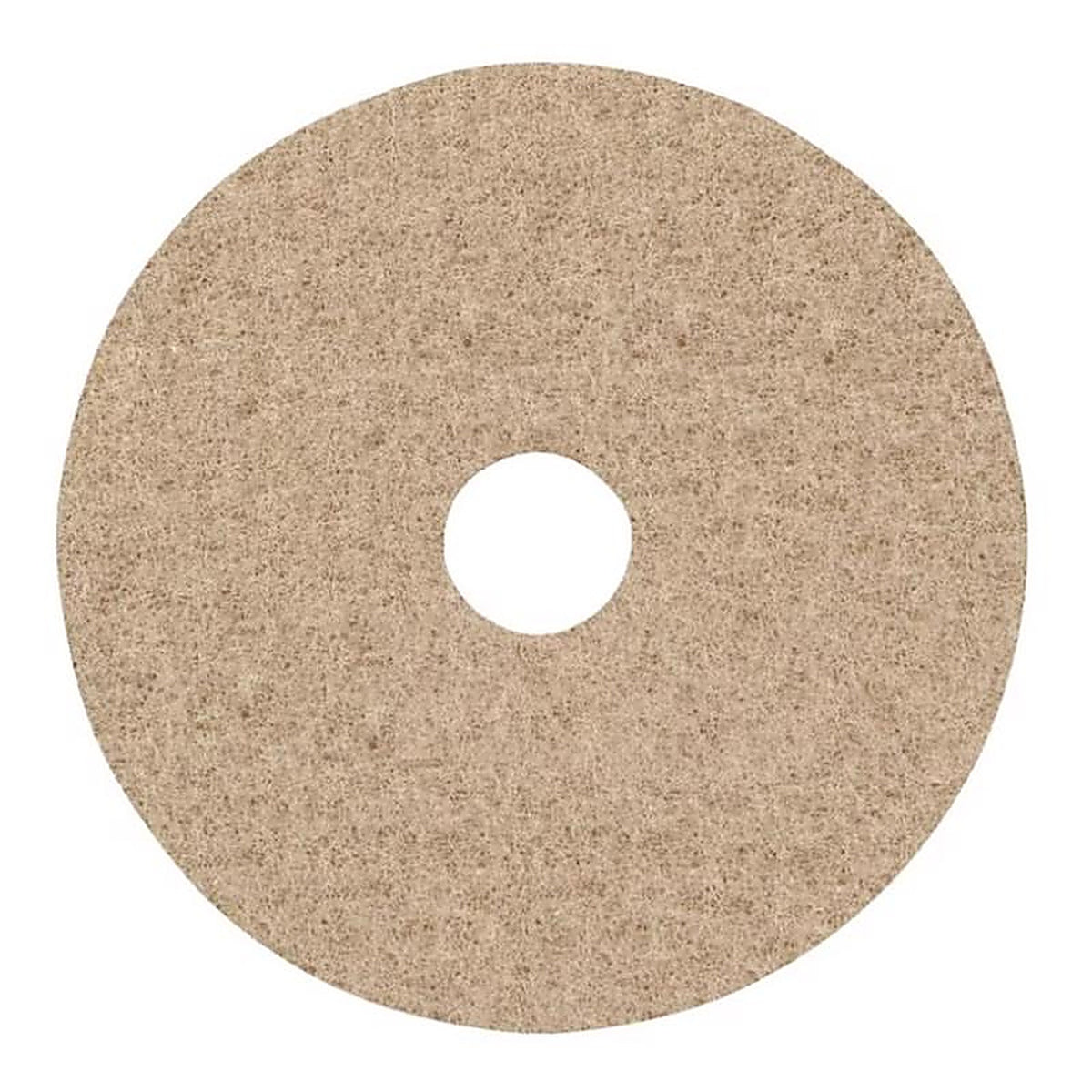 Gator - 6746 - 17 in. Dia. Non-Woven Natural/Polyester Fiber Floor Pad Disc Tan