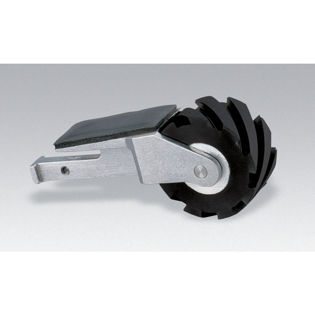DYNABRADE - 15350 - Contact Arm Assembly, 1 in (25 mm) Dia. x 2 in (51 mm) W, Serrated Wheel