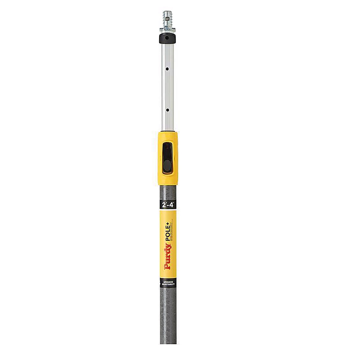 Purdy - 140855624 - POWER LOCK Telescoping 2-4 ft. L X 1 in. D Fiberglass Extension Pole