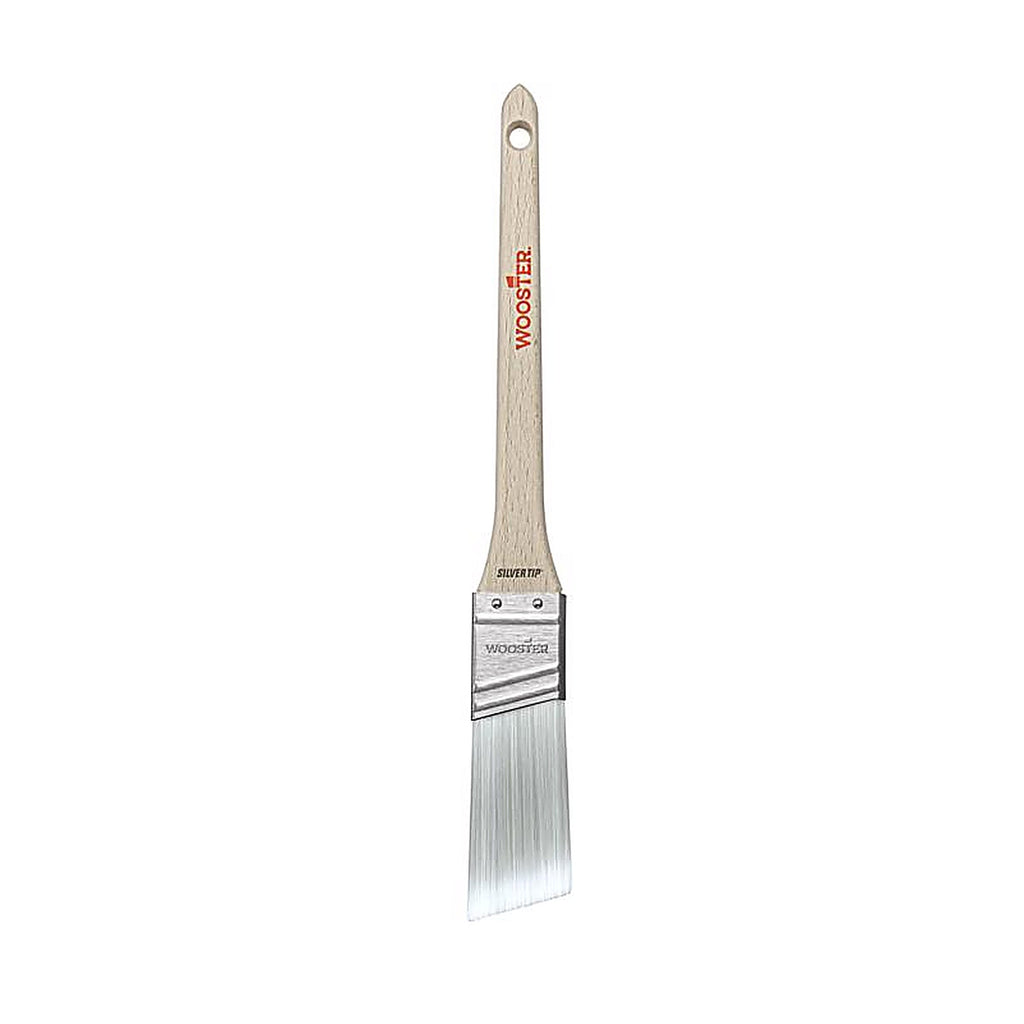Wooster - 5224-1 - Silver Tip 1 in. W Soft Angle Trim Paint Brush