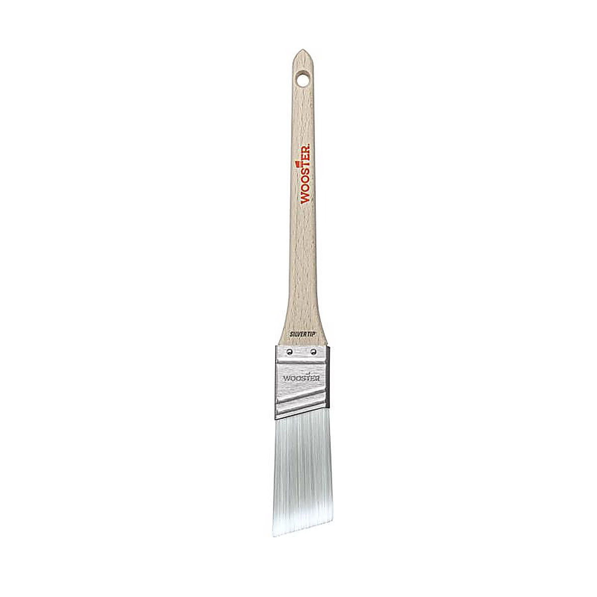 Wooster - 5224-1 - Silver Tip 1 in. W Soft Angle Trim Paint Brush