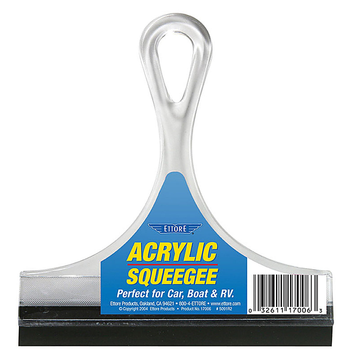 Ettore - 17006 - 6 in. Acrylic Squeegee
