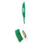 Libman - 54 - 5.5 in. W Medium Bristle 7-1/2 in. Plastic/Rubber Handle Scrub Brush