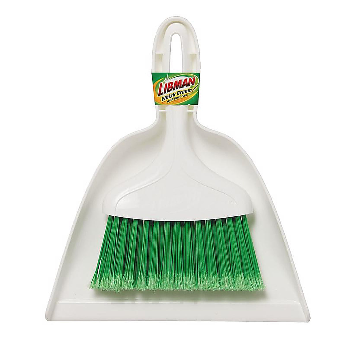 Libman - 1031 - 7 in. W Soft Recycled PET Dust Pan with Whisk Broom