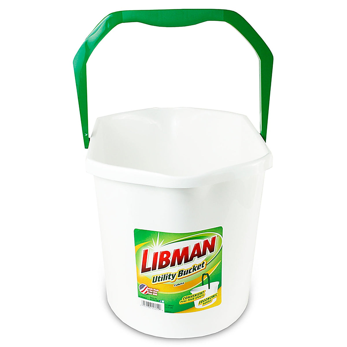 Libman - 255 - 3.5 gal Utility Bucket White