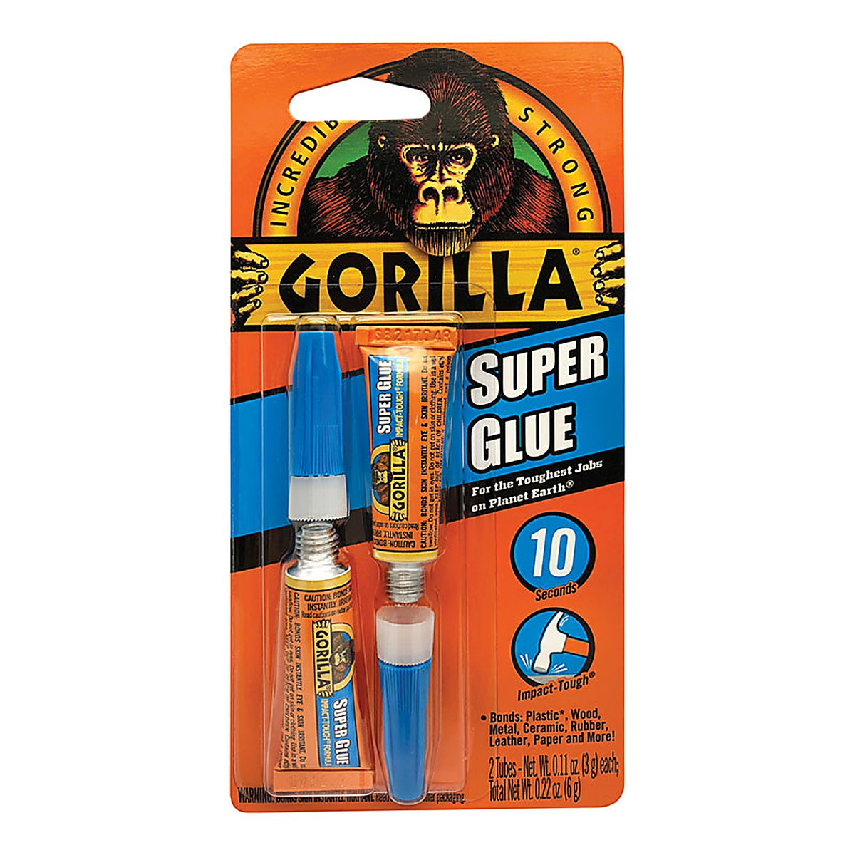 Gorilla - 7800109 - High Strength Glue Super Glue 0.22 oz