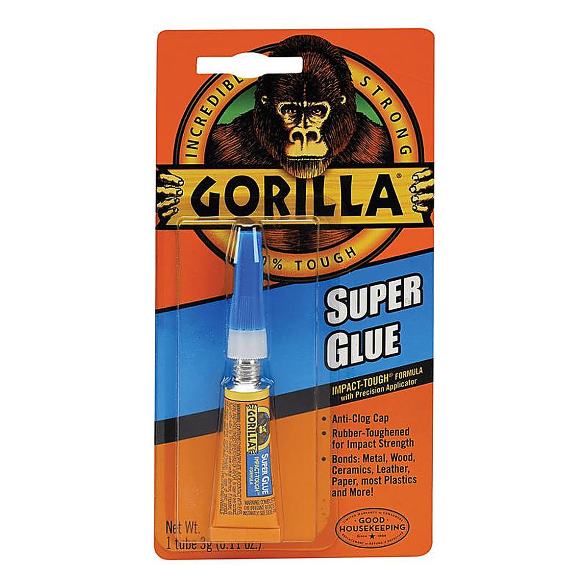 Gorilla - 7900102 - High Strength Glue Super Glue 3 gm
