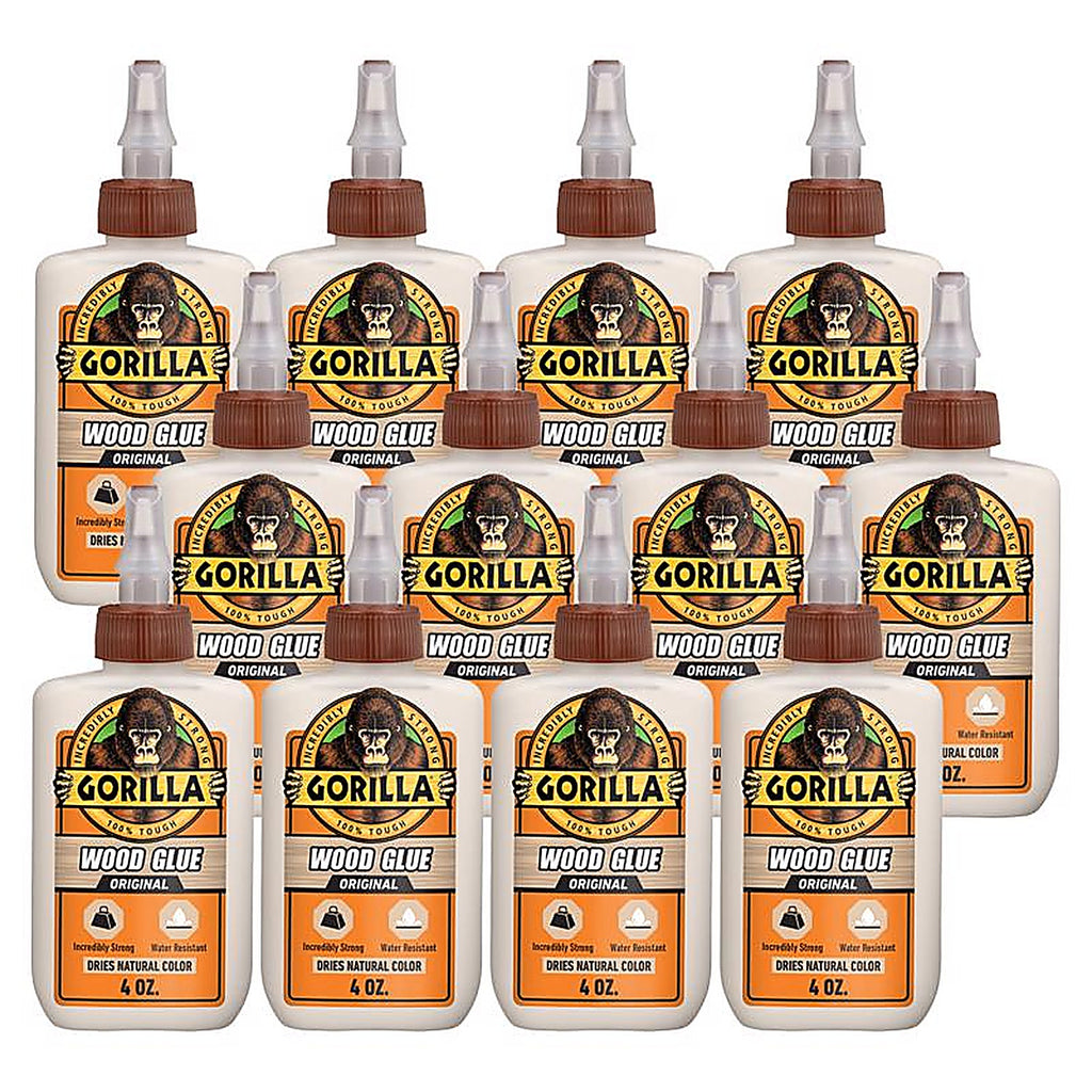 Gorilla - 6202003 - Light Tan Wood Glue 4 oz