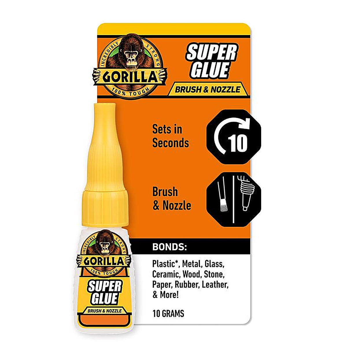Gorilla - 7500102 - High Strength Glue Super Glue 0.35 oz