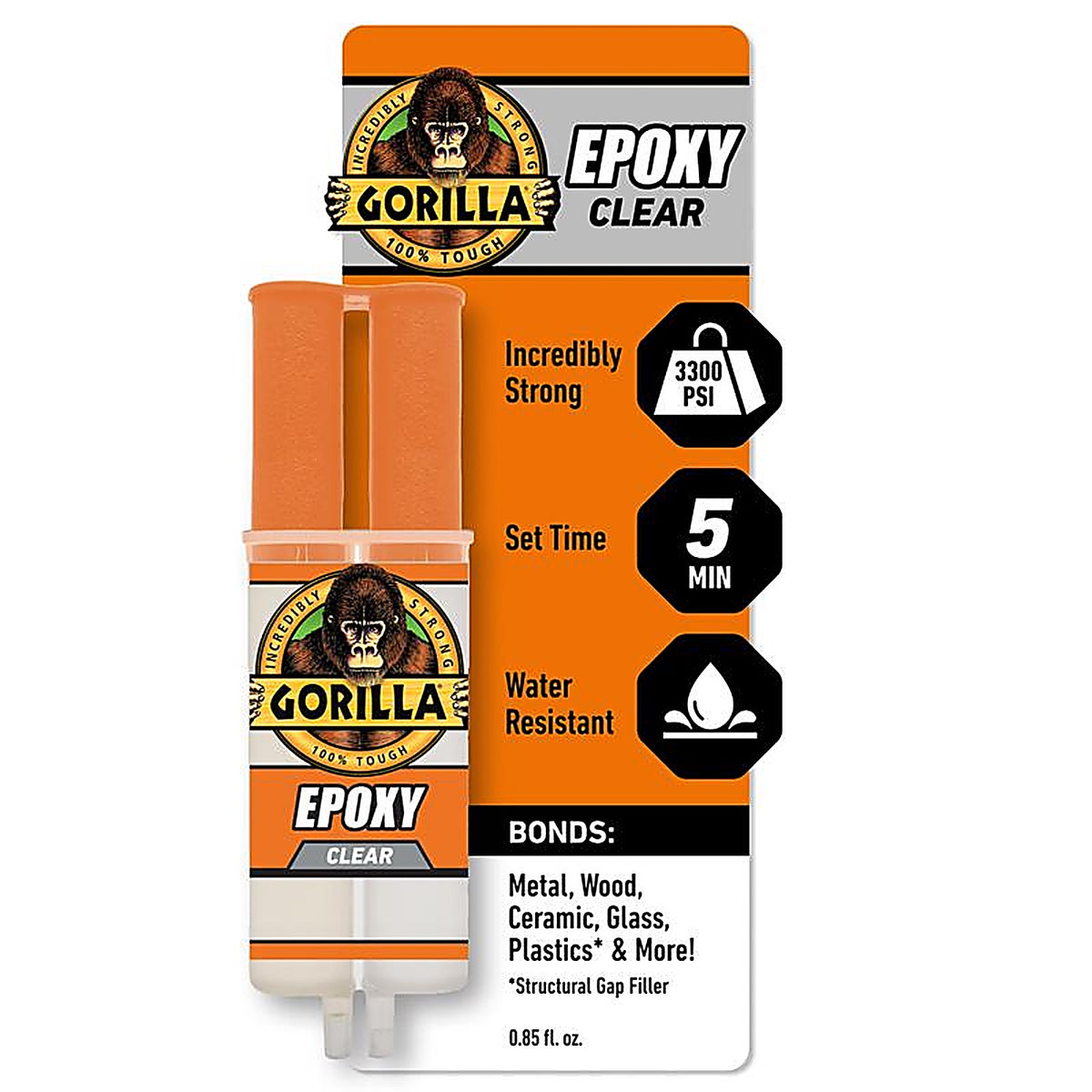 Gorilla - 4200102 - High Strength Epoxy Resin 0.85 oz