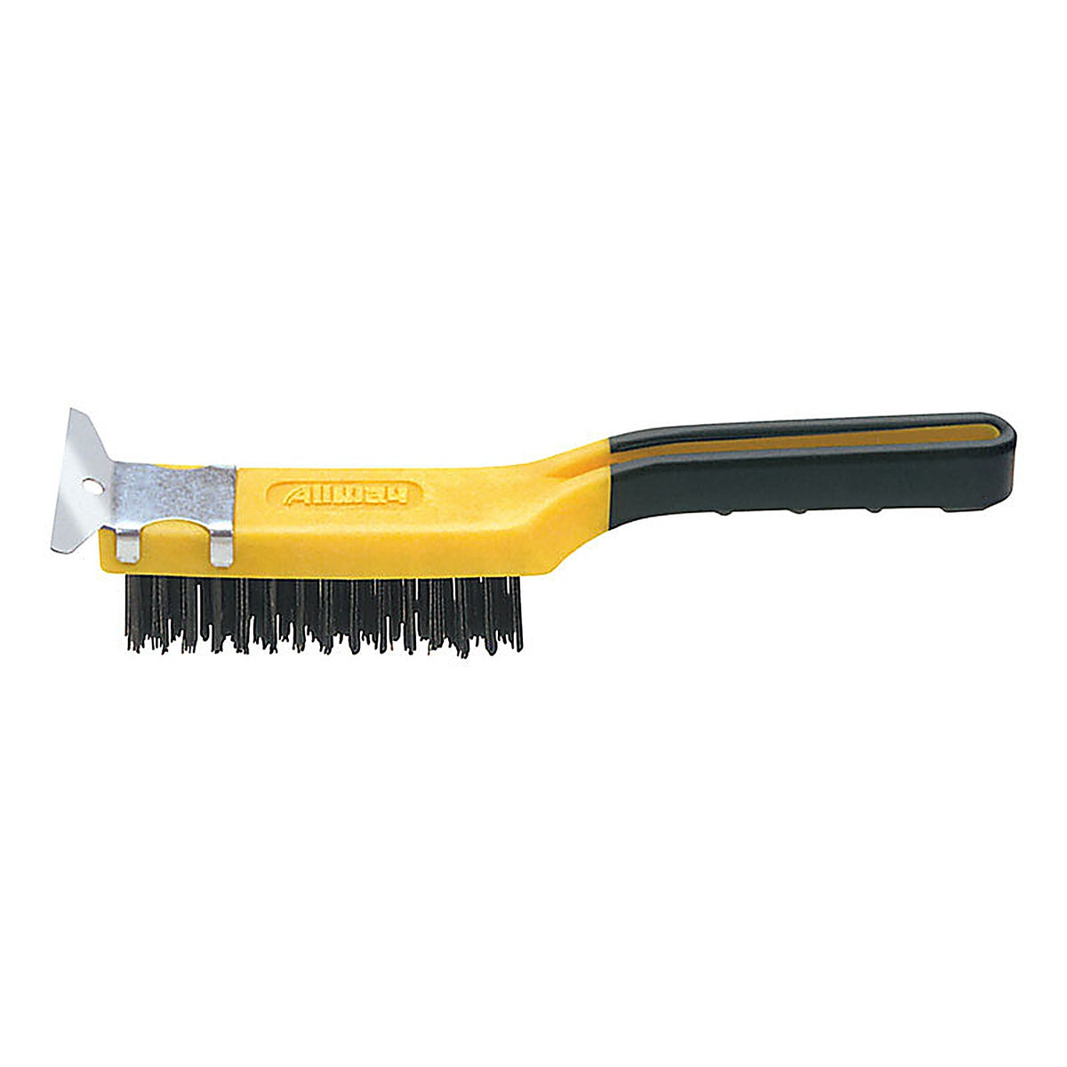 Allway - SB411 - 1-1/2 in. W x 11.5 in. L Carbon Steel Wire Brush with Scraper
