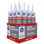 GE - 2749485 - Tub & Tile Clear Silicone 1 Tub and Tile Caulk Sealant 10.1 oz