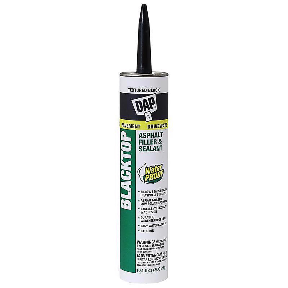 DAP - 7079827065 - Blacktop Black Synthetic Asphalt/Rubber Asphalt Sealant 10.1 oz