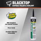 DAP - 7079827065 - Blacktop Black Synthetic Asphalt/Rubber Asphalt Sealant 10.1 oz