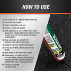 DAP - 7079827065 - Blacktop Black Synthetic Asphalt/Rubber Asphalt Sealant 10.1 oz