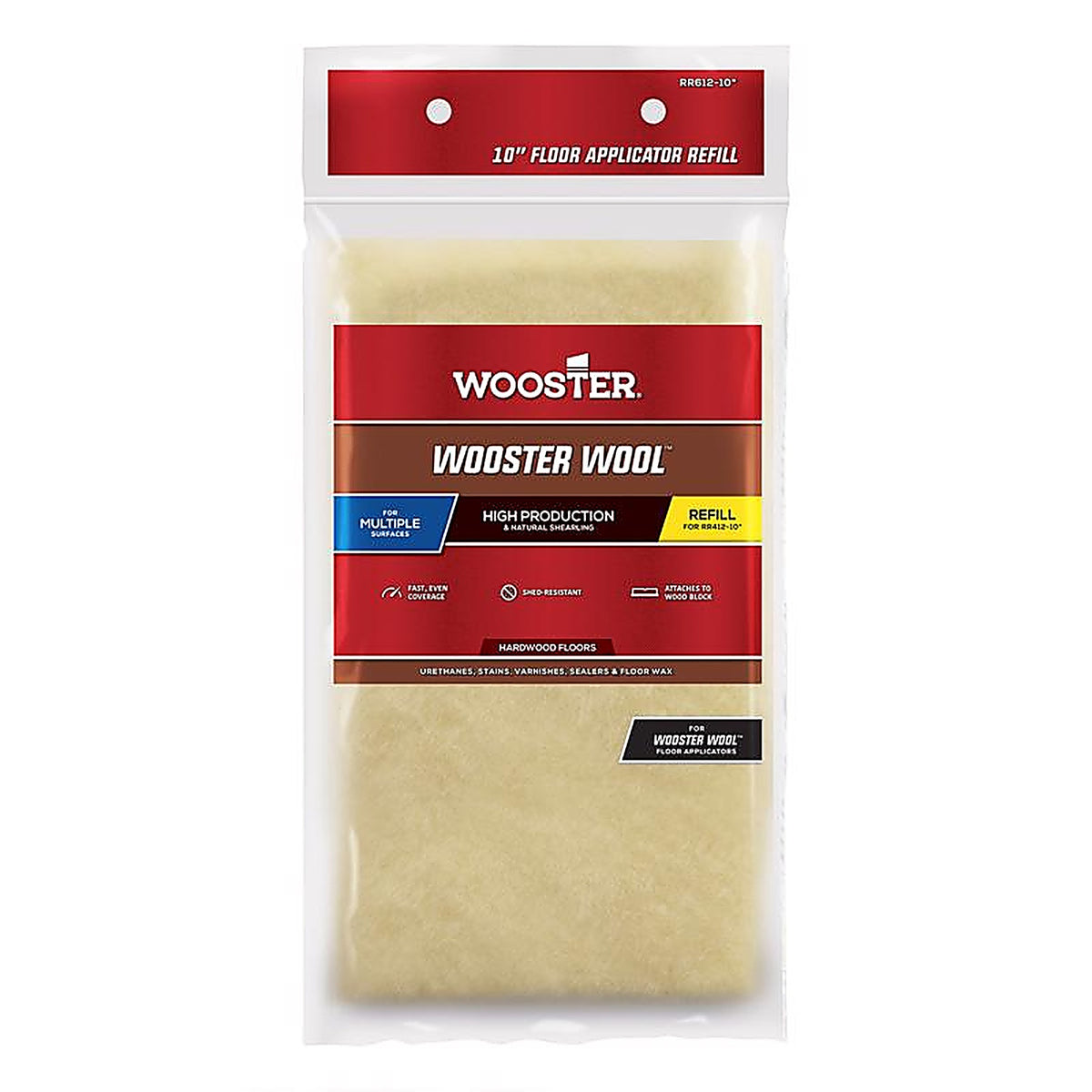 Wooster - RR612-10 - Refill 1/2 in. Floor Applicator For Smooth Surfaces