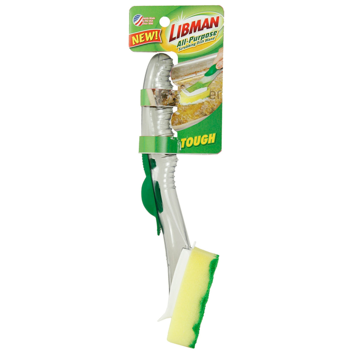 Libman - 1134 - 3 in. W Plastic Scrubbing Wand