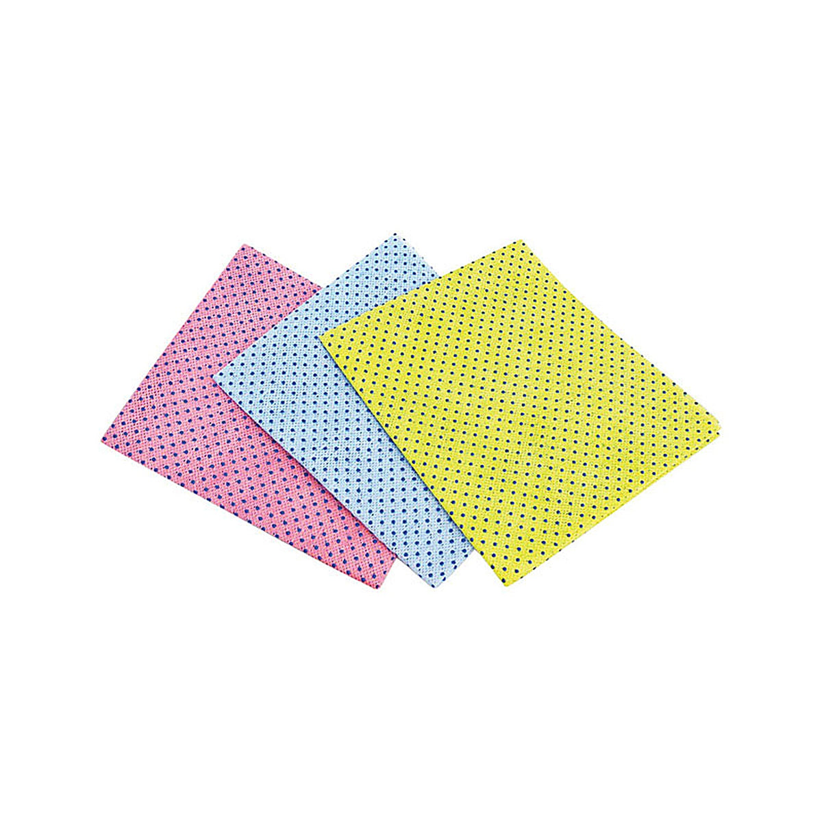 Libman - 337 - Power Scrub Dots Delicate, Light Duty Scrubbing Cloths For Kitchen 19.75 in. L 3 pk