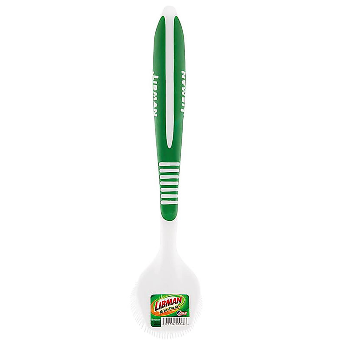 Libman - 46 - 2.25 in. W Soft Bristle 9 in. Sanoprene Handle Dish Brush