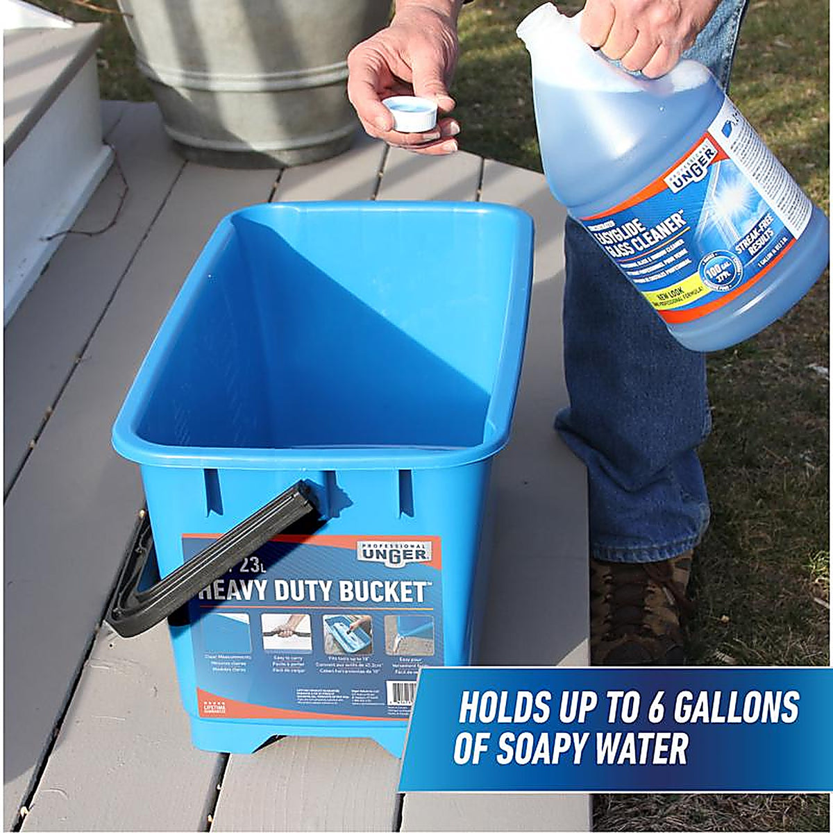 Unger - DB02 - 6 gal Bucket Blue