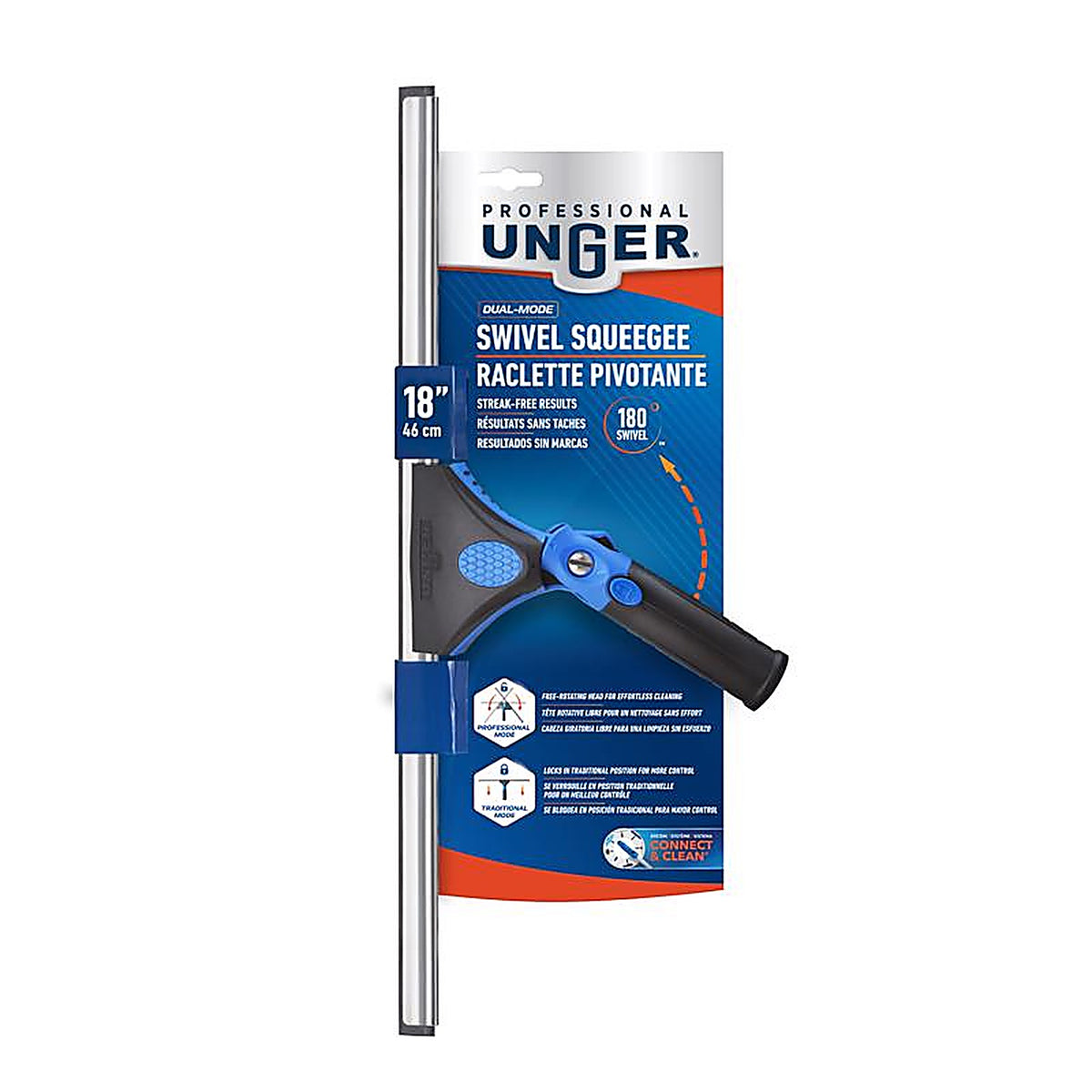 Unger - 975510 - 18 in. Plastic Window Squeegee