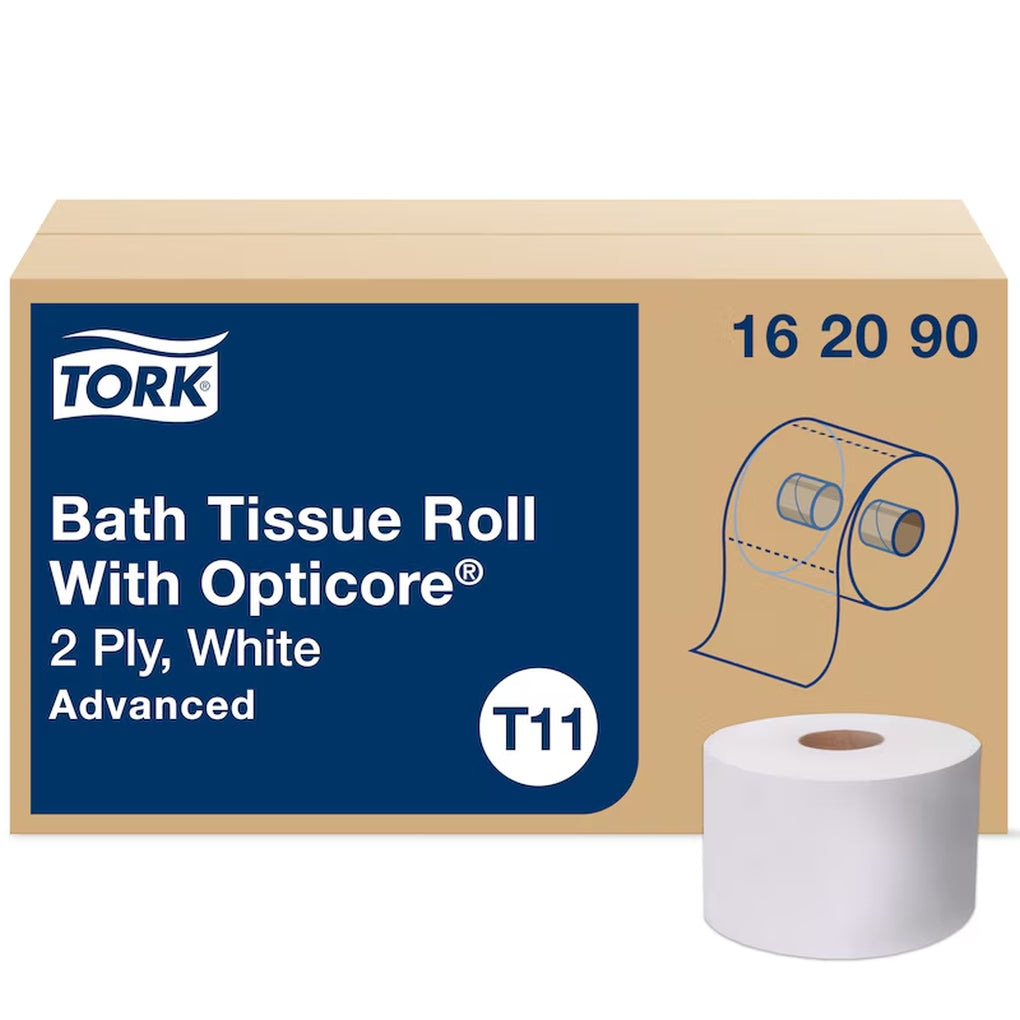 Tork - 162090 - Advanced Bath Tissue Roll with OptiCore - 36/Case