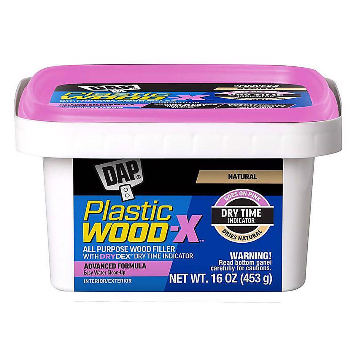 DAP - 7079800542 - Plastic Wood-X Natural Wood Filler 16 oz