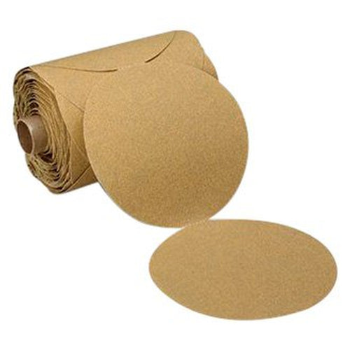 3M - 01625 - Stikit Gold Paper Disc Roll Dust Free, 216U, 5 in, P150A, 175/roll
