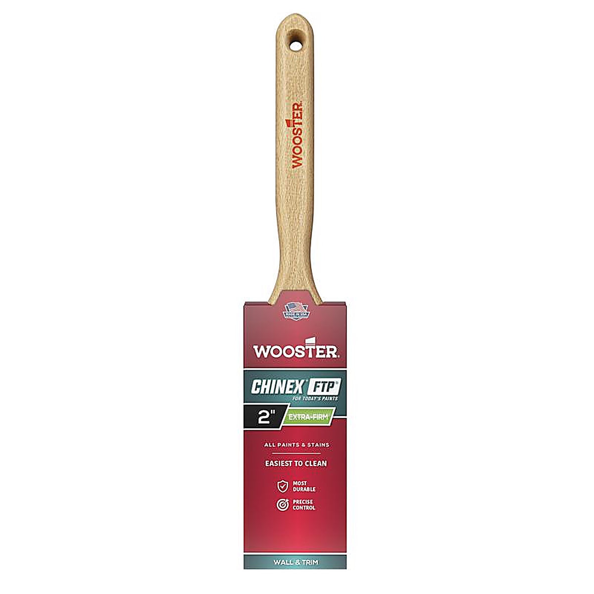 Wooster - 4412-2 - Chinex FTP 2 in. Flat Paint Brush