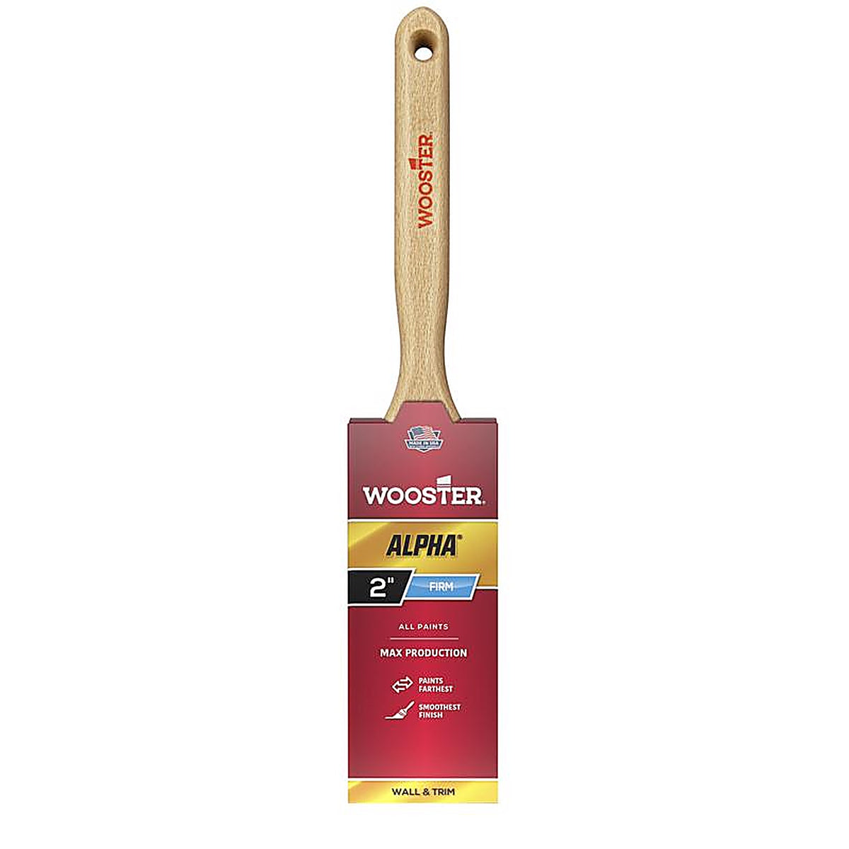 Wooster - 4232-2 - Alpha 2 in. Flat Paint Brush