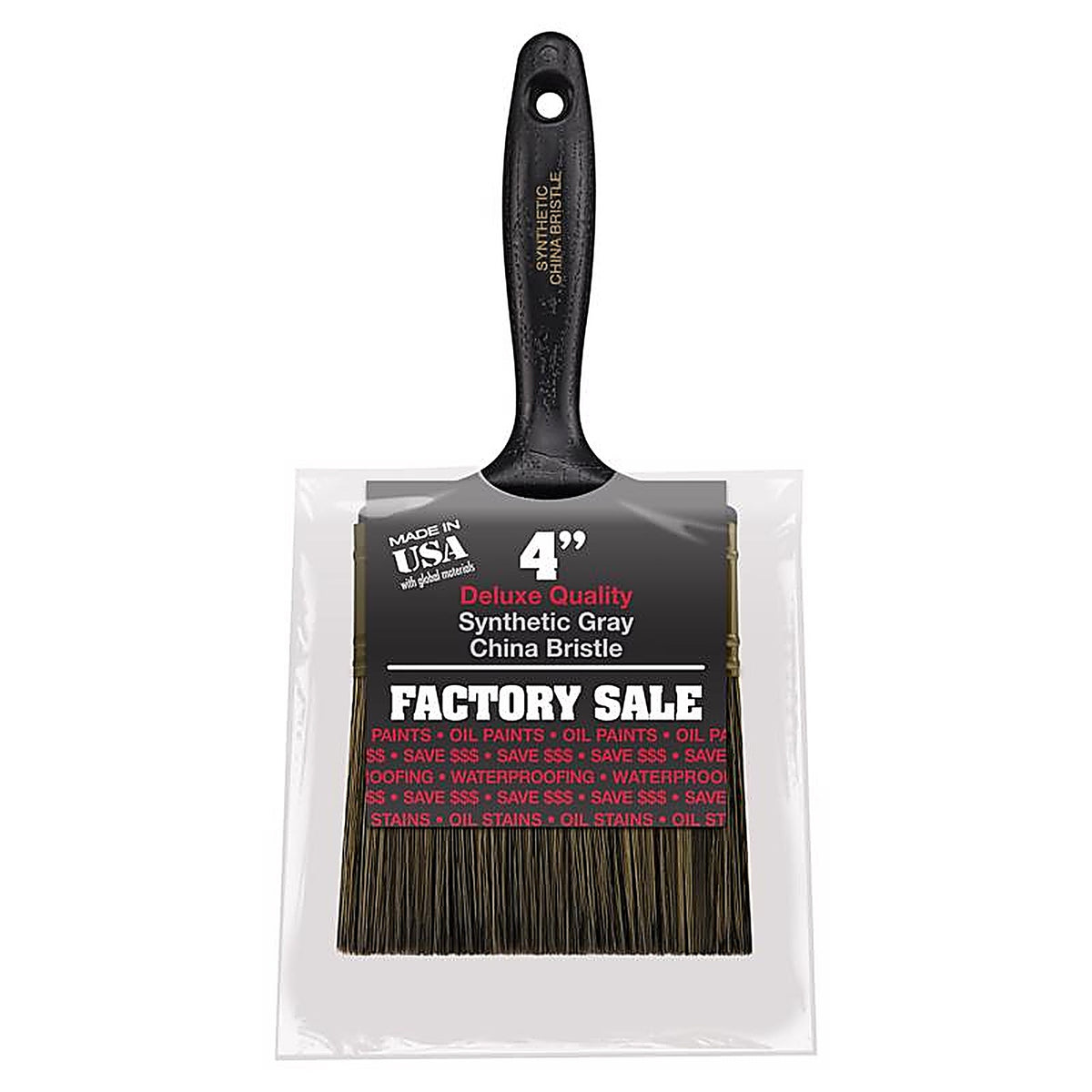 Wooster - Z1101-4 - Factory Sale 4 in. Flat Paint Brush