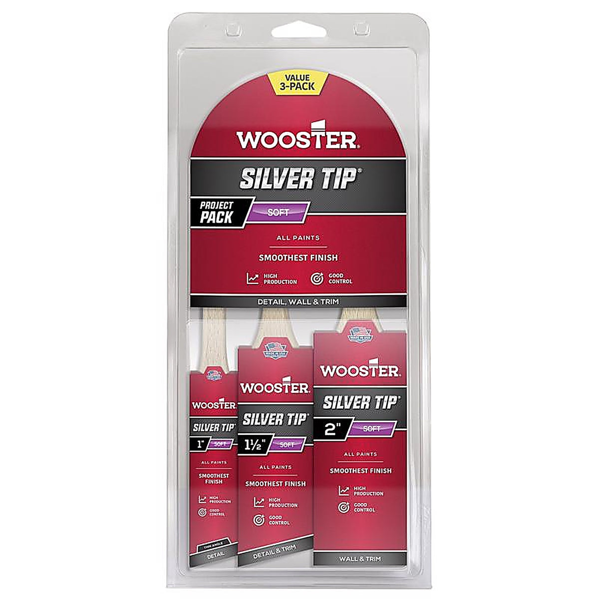 Wooster - 5229 - Silver Tip Paint Brush