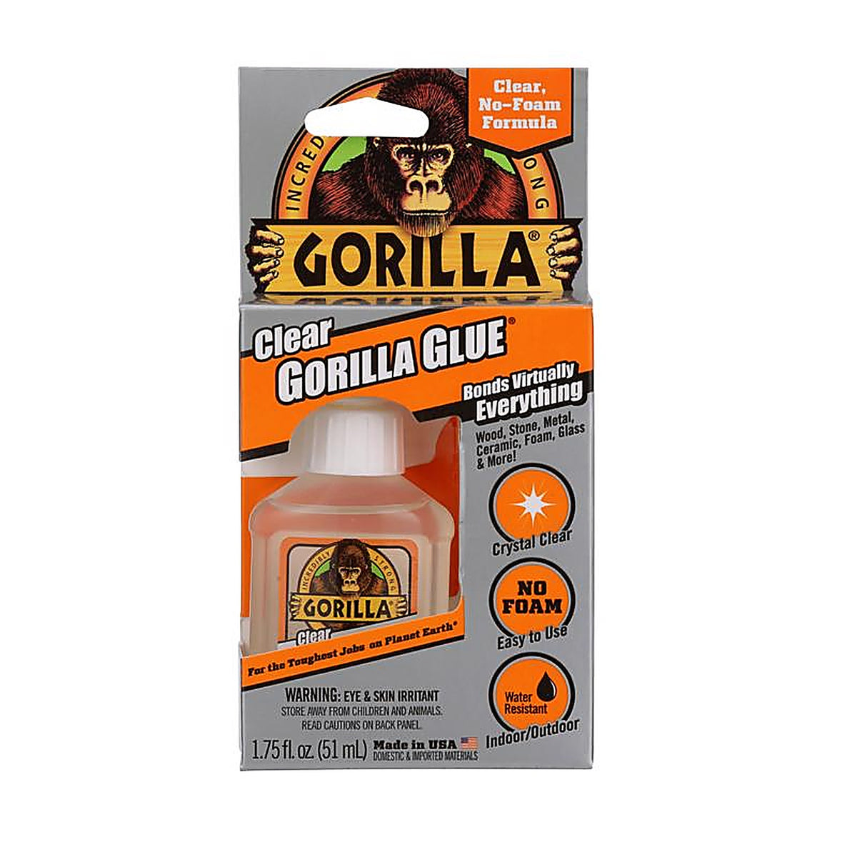 Gorilla - 4500102 - High Strength Clear Glue 1.75 oz