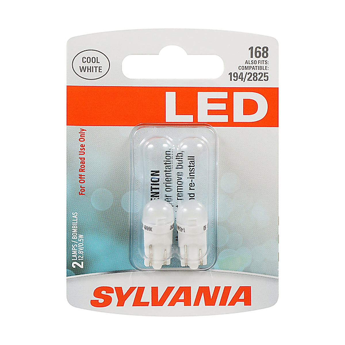 Sylvania - 168SLBP2 - 168 White Style LED Mini Bulb, 2 Pack