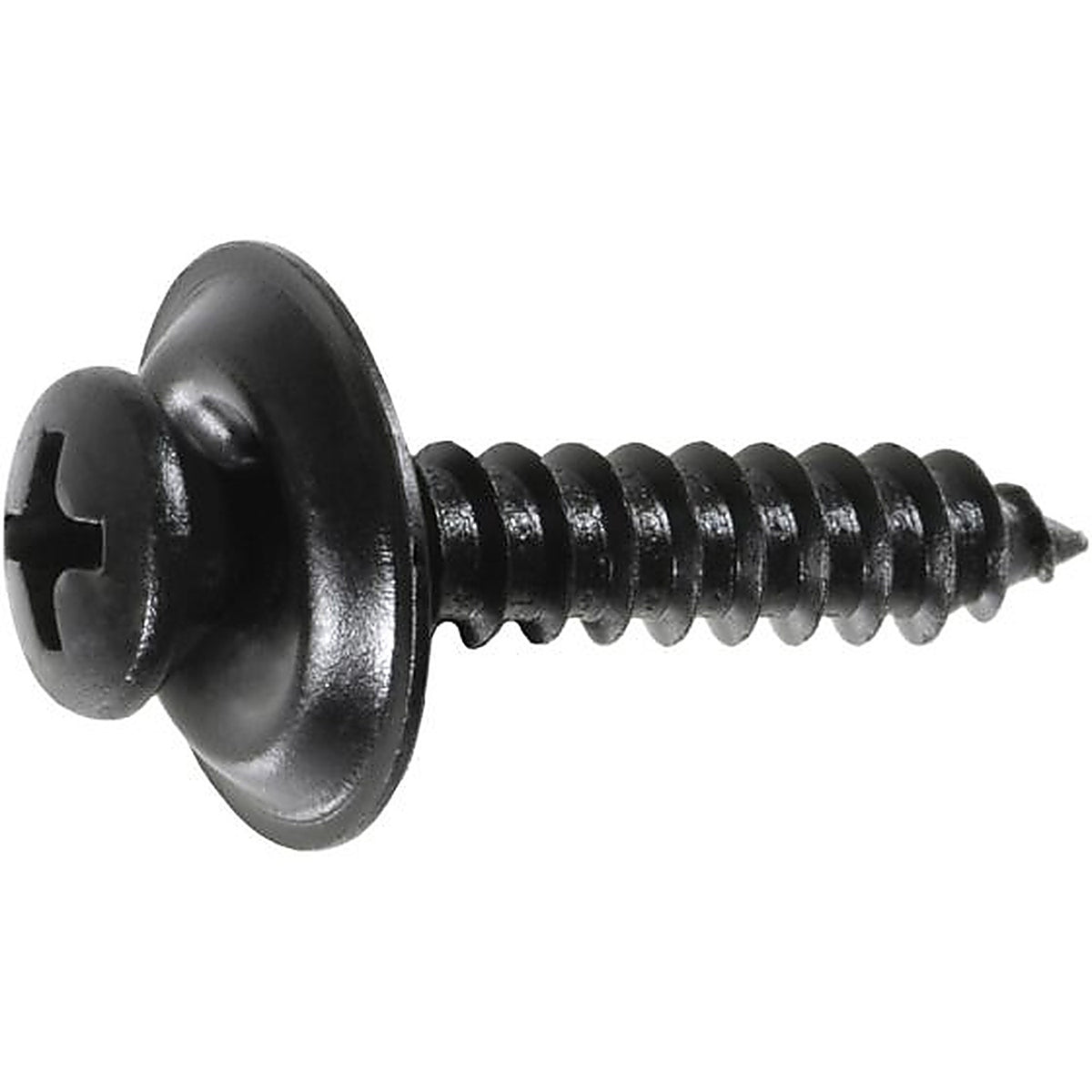 Auveco - 16930 - Phil. Countersunk Sems T.s. #8 X 1/2 Black Ox