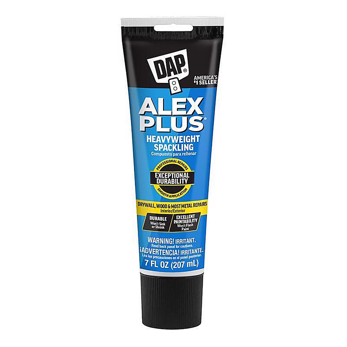 DAP - 7079818744 - Alex Plus Ready to Use White Spackling Compound 7 oz